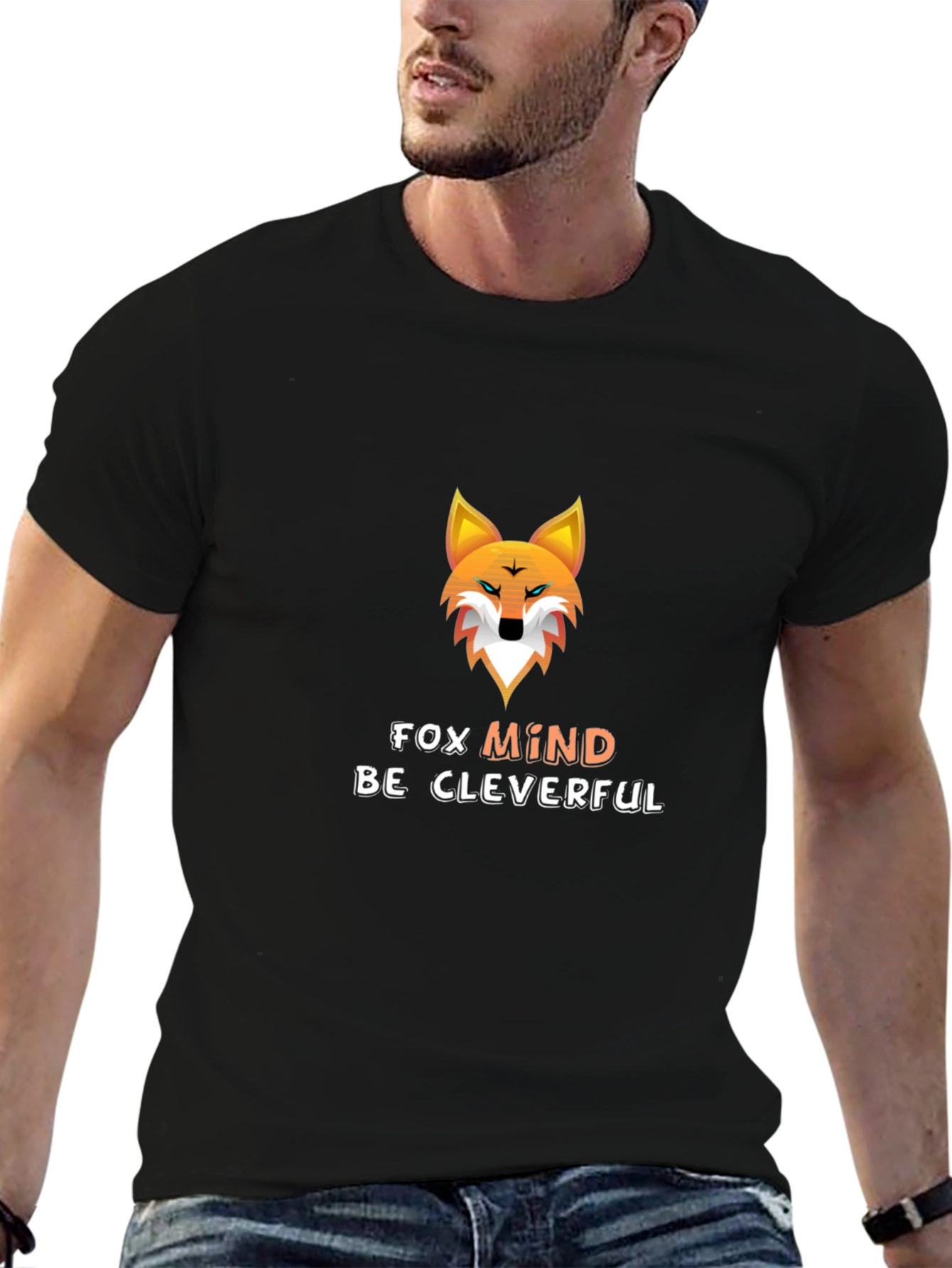 Fox Mind T-Shirt - Be Cleverful Graphic Tee