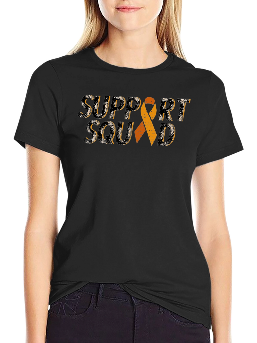 Support Squad Awareness Ribbon T-Shirt