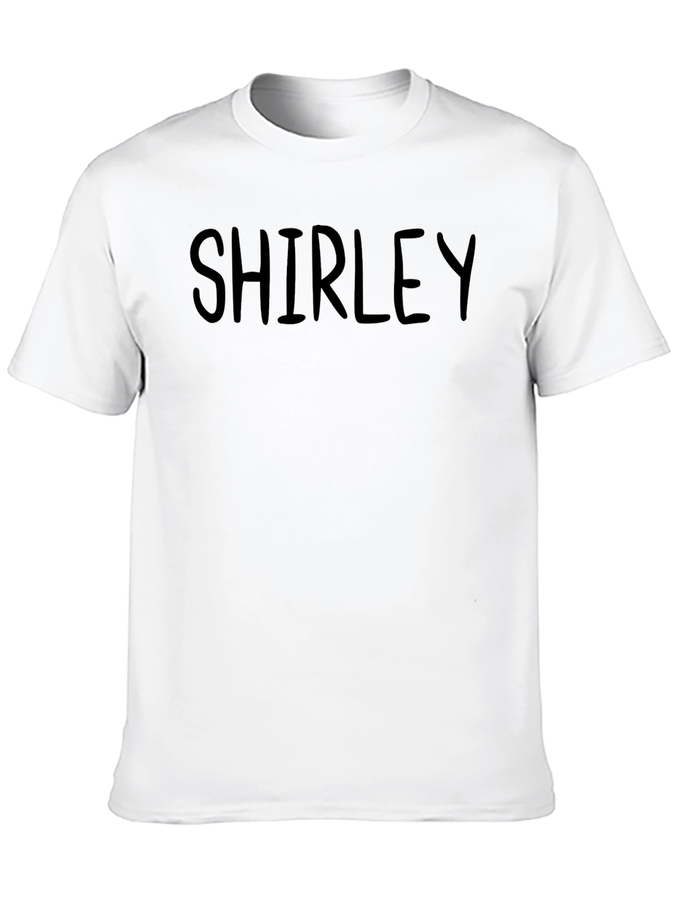 Shirley Black Tee Shirt - Comfortable Unisex Fit