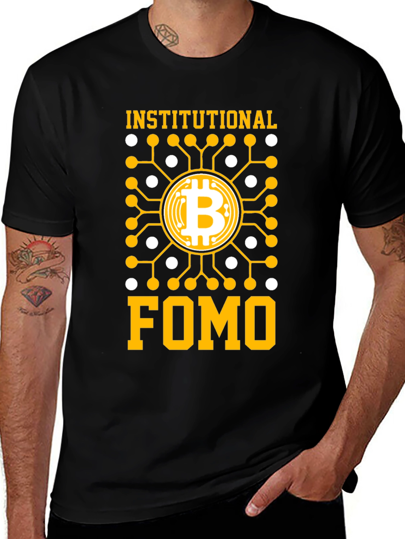 Institutional FOMO Bitcoin T-Shirt