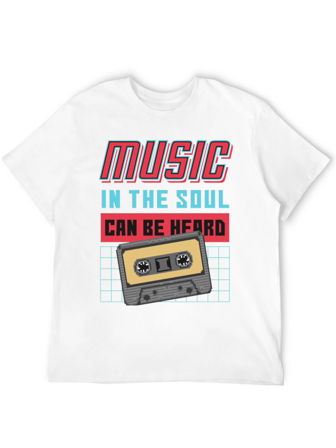 Retro Music Cassette T-Shirt - In The Soul