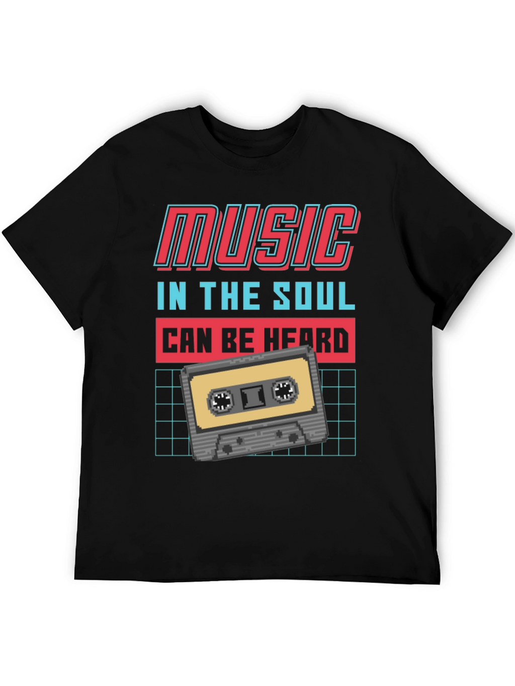 Retro Music Cassette T-Shirt - In The Soul