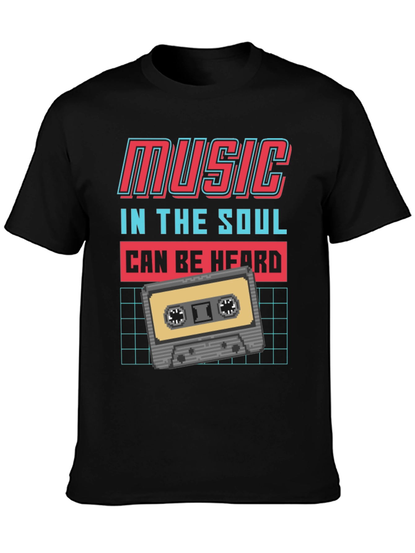 Retro Music Cassette T-Shirt - In The Soul