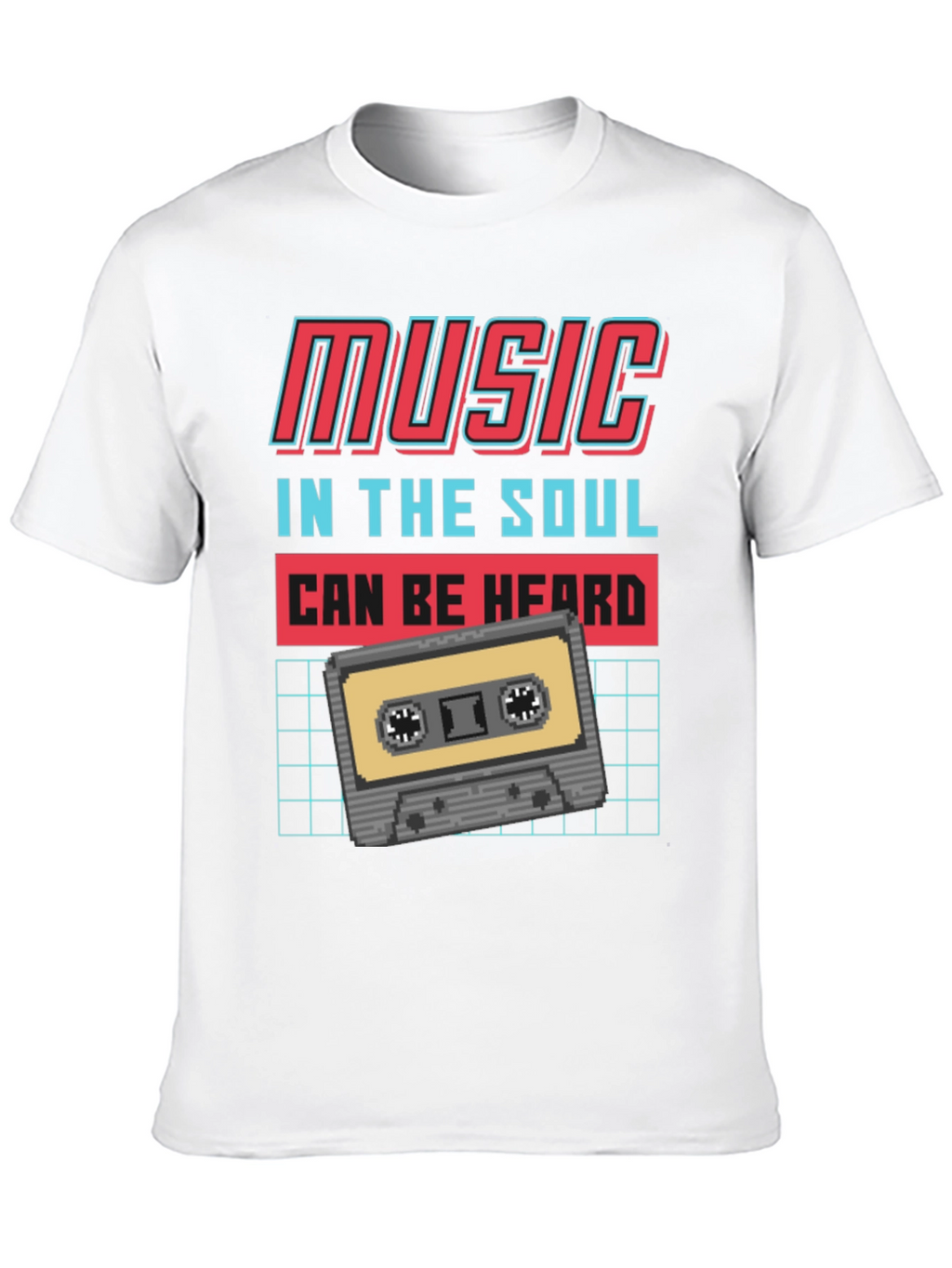 Retro Music Cassette T-Shirt - In The Soul