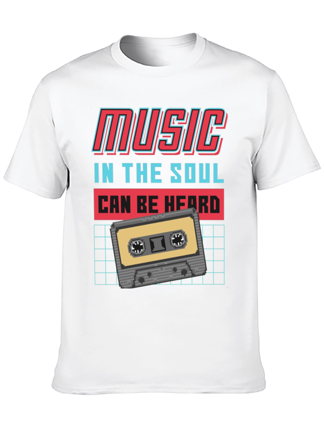 Retro Music Cassette T-Shirt - In The Soul