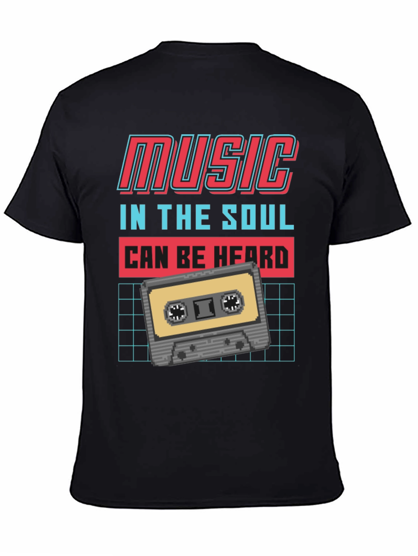 Retro Music Cassette T-Shirt - In The Soul