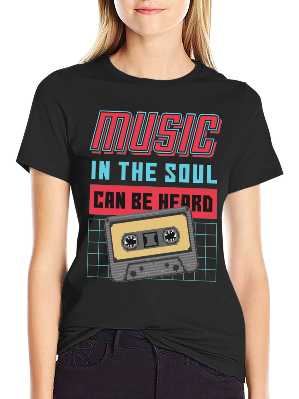 Retro Music Cassette T-Shirt - In The Soul