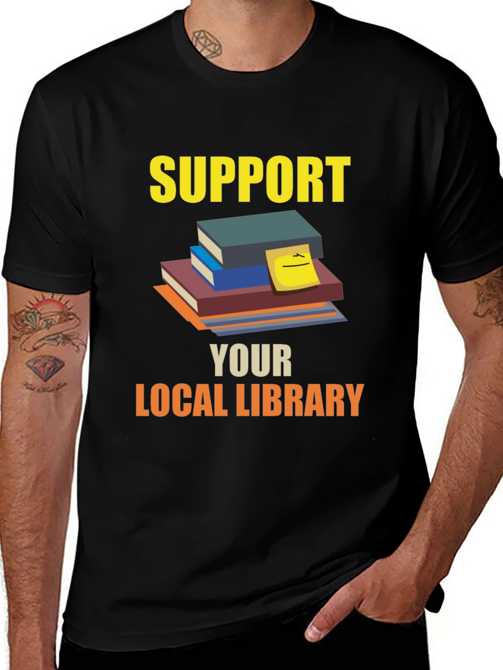 Support Your Local Library T-Shirt