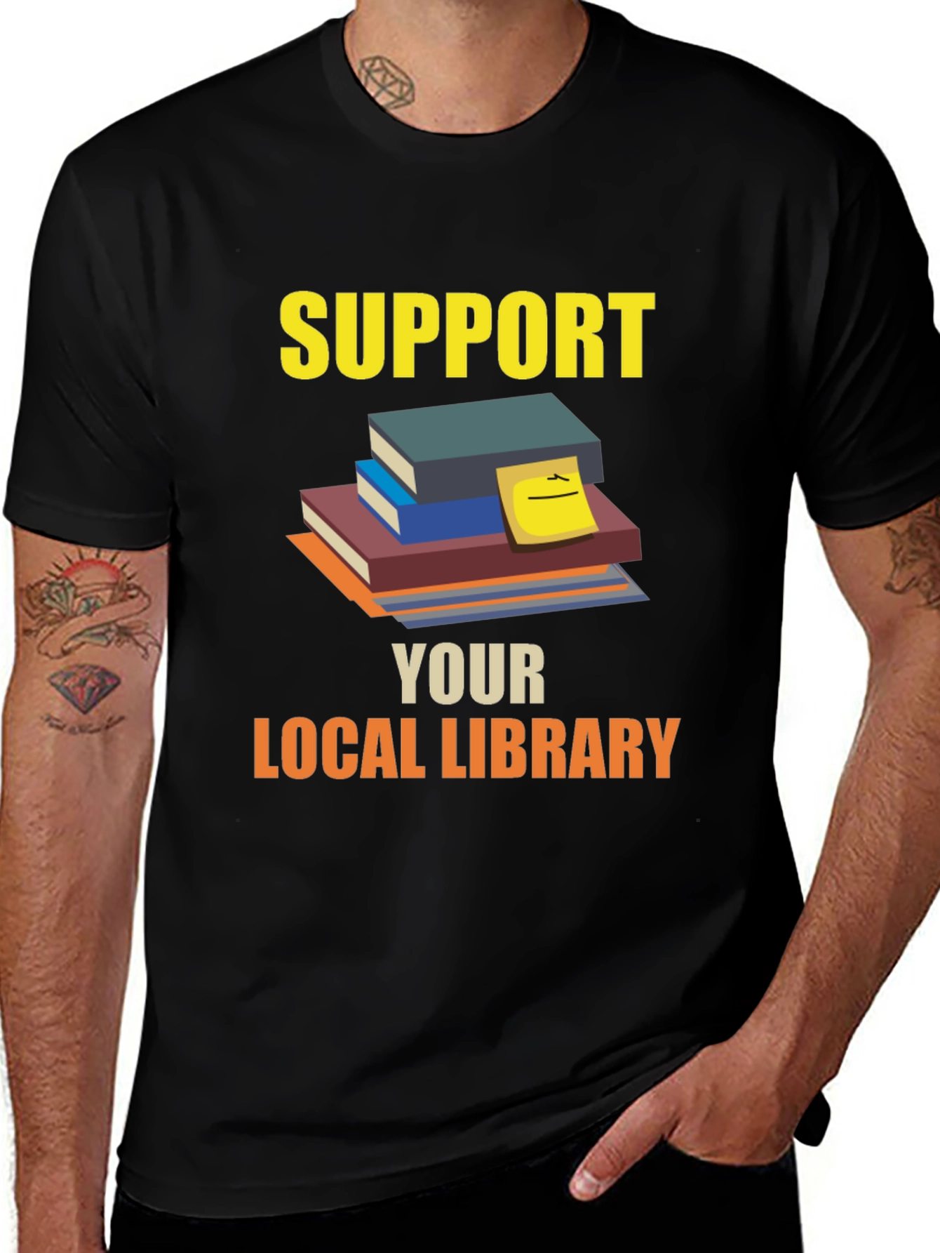 Support Your Local Library T-Shirt