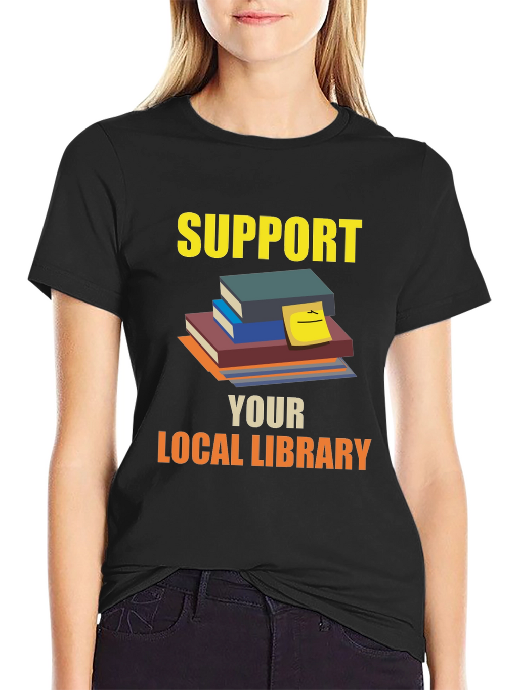 Support Your Local Library T-Shirt
