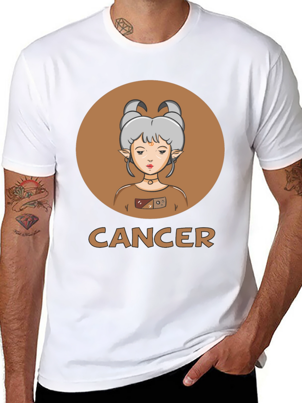 Cancer Zodiac T-Shirt - Astrology Graphic Tee