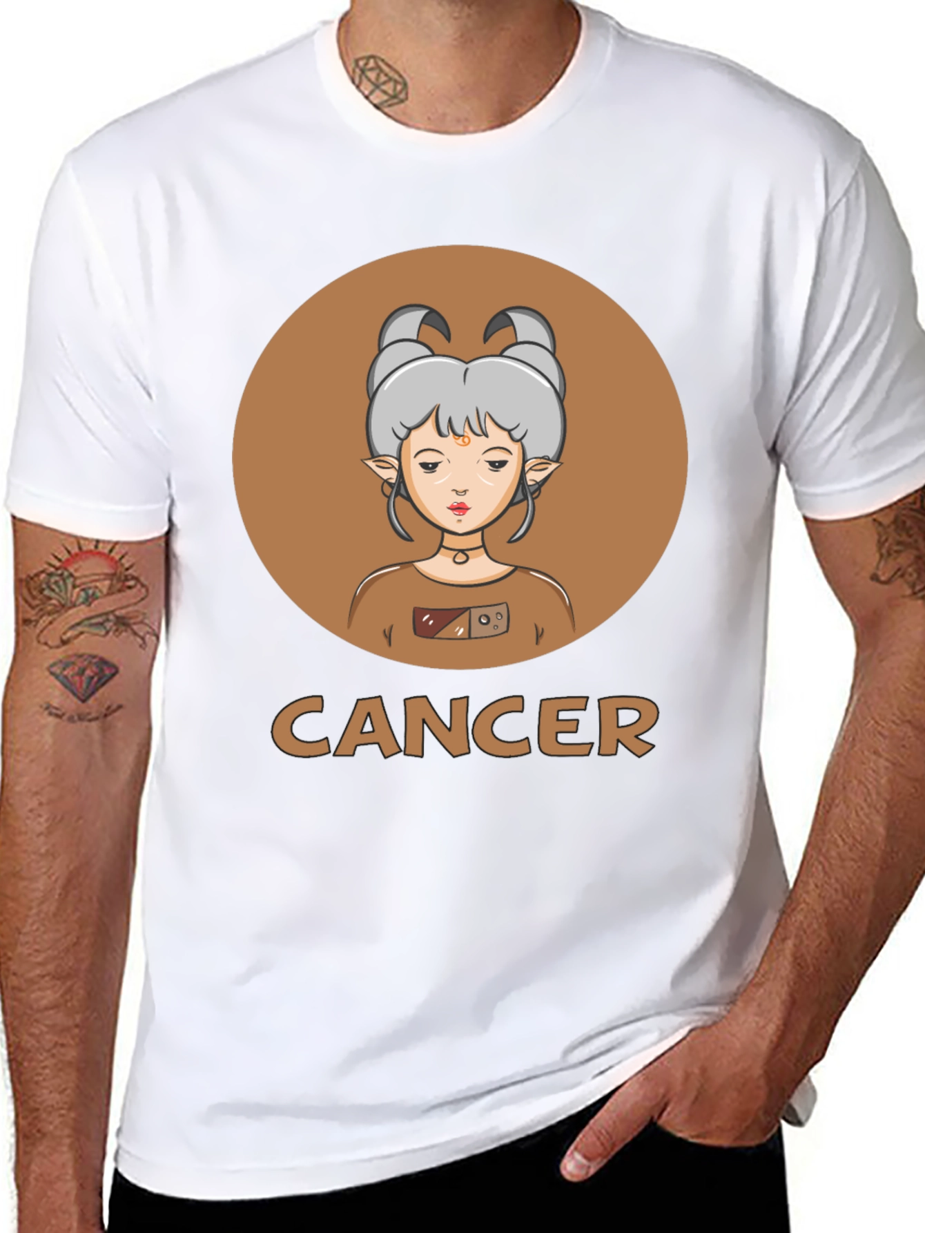 Cancer Zodiac T-Shirt - Astrology Graphic Tee