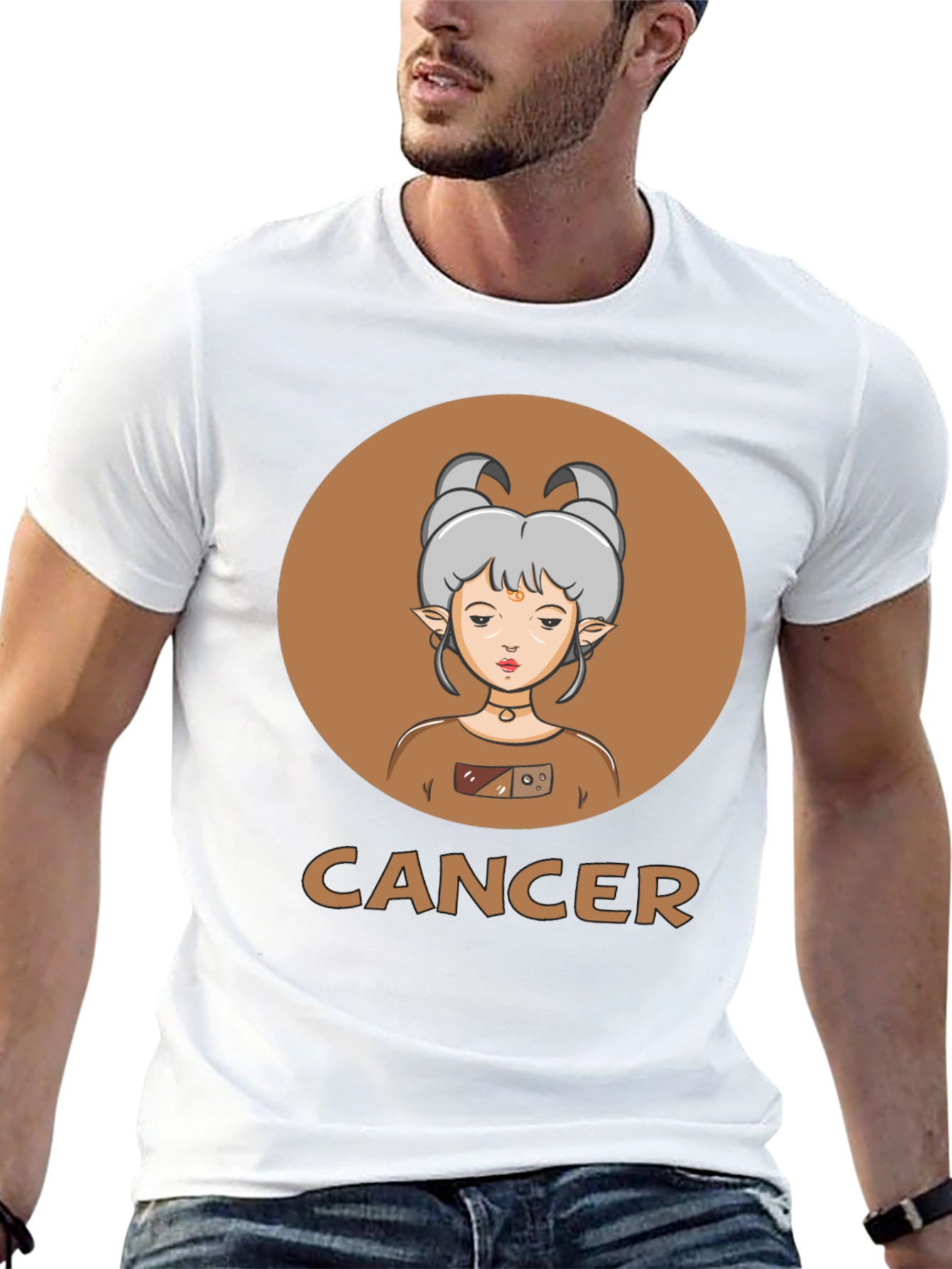 Cancer Zodiac T-Shirt - Astrology Graphic Tee