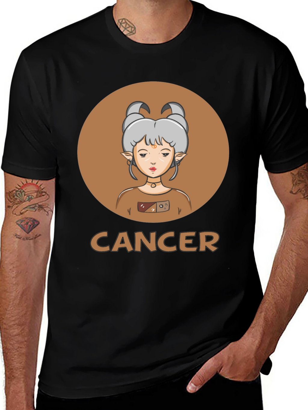 Cancer Zodiac T-Shirt - Astrology Graphic Tee