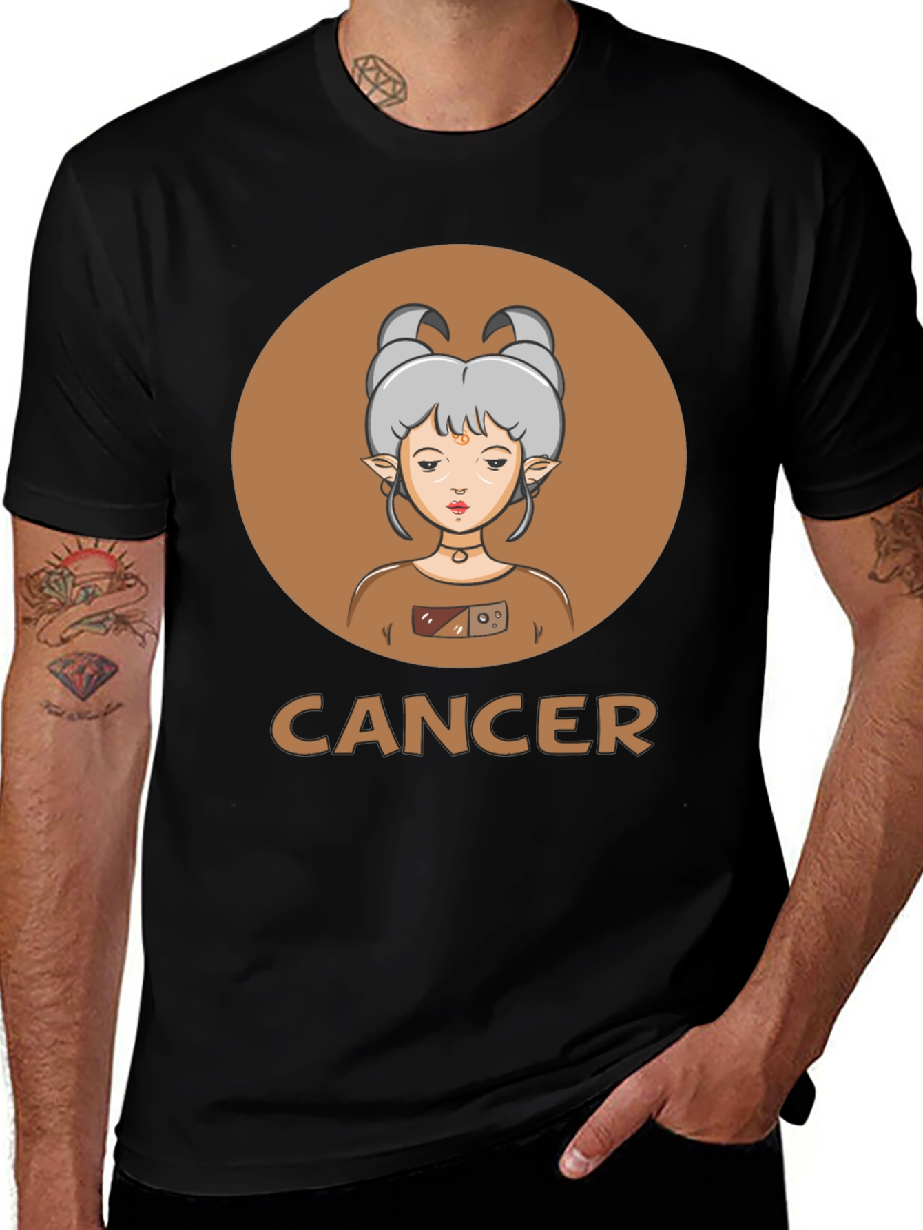 Cancer Zodiac T-Shirt - Astrology Graphic Tee