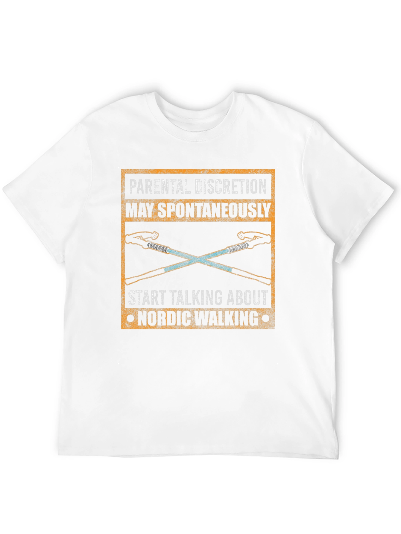 Nordic Walking T-Shirt - Parental Discretion