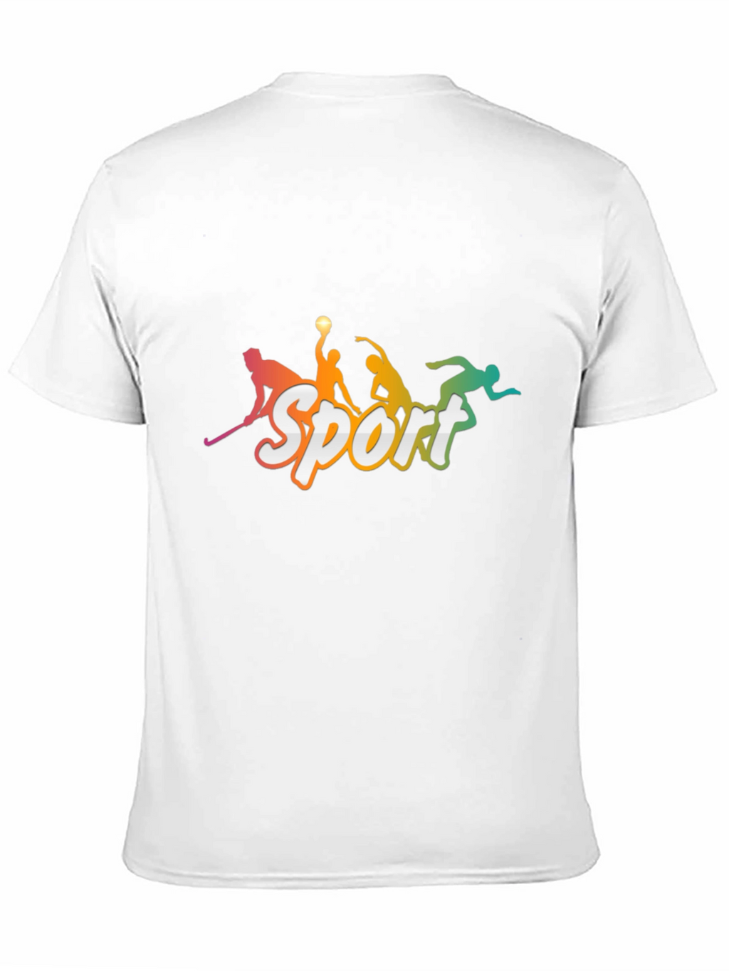 Mens Black Sport Graphic T-Shirt