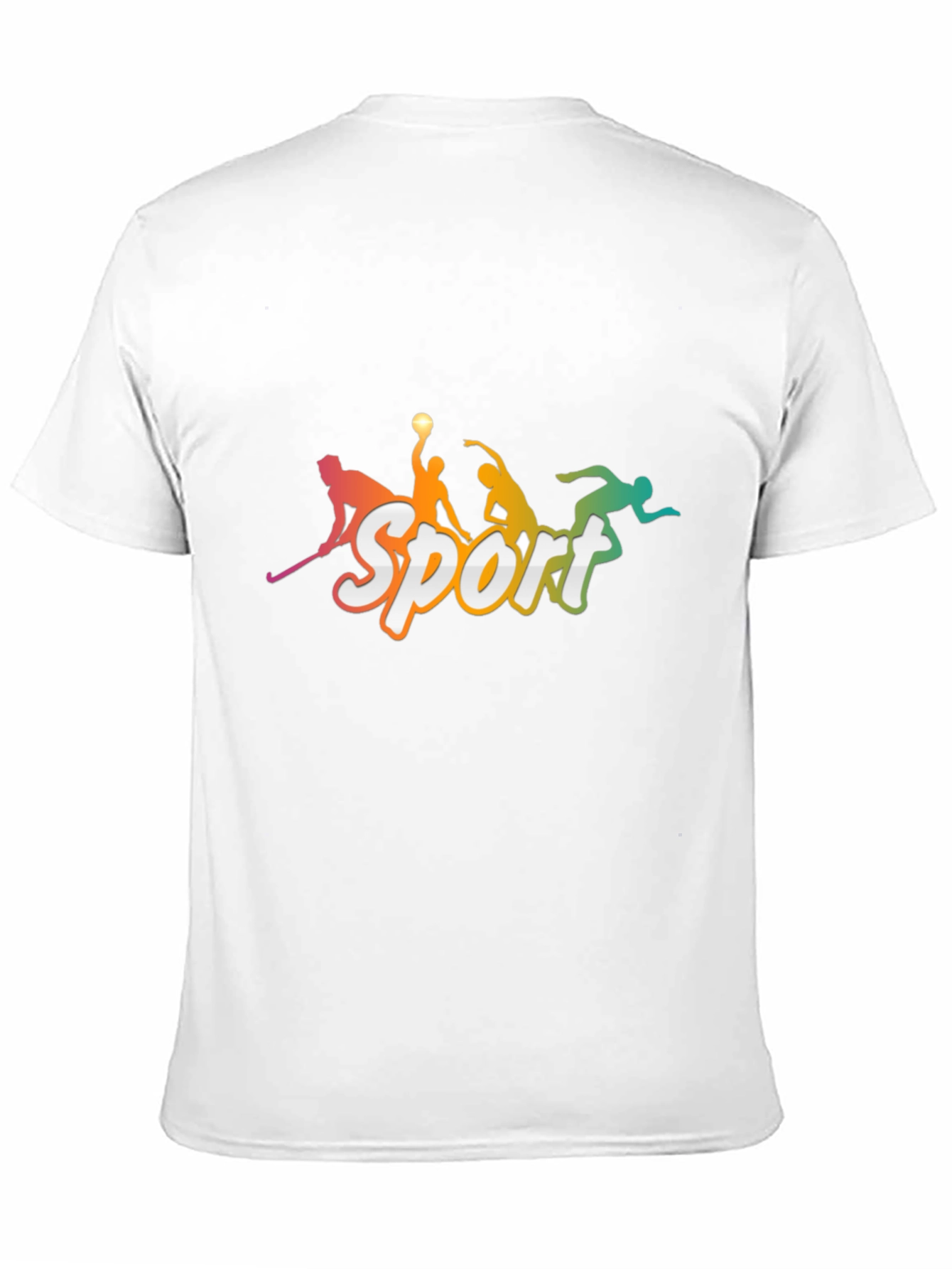 Mens Black Sport Graphic T-Shirt