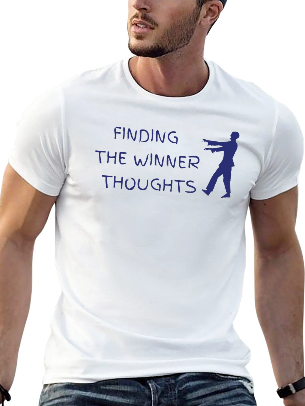 Finding The Winner Thoughts Graphic T-Shirt