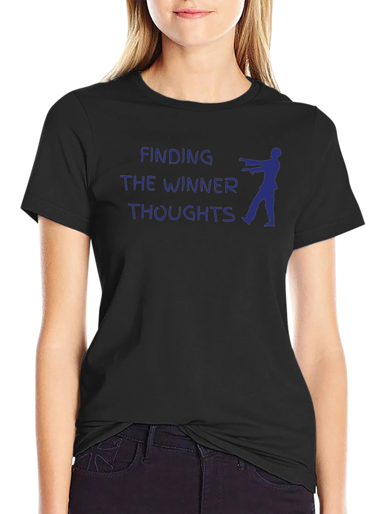 Finding The Winner Thoughts Graphic T-Shirt