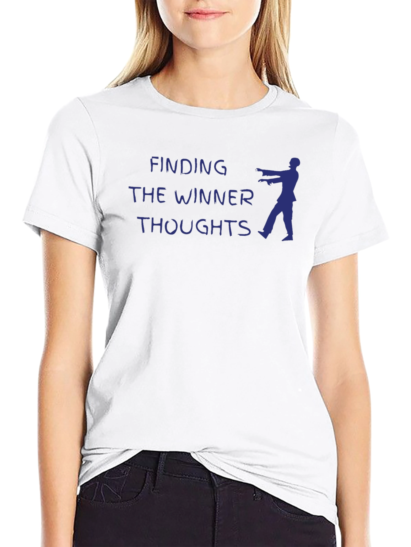 Finding The Winner Thoughts Graphic T-Shirt
