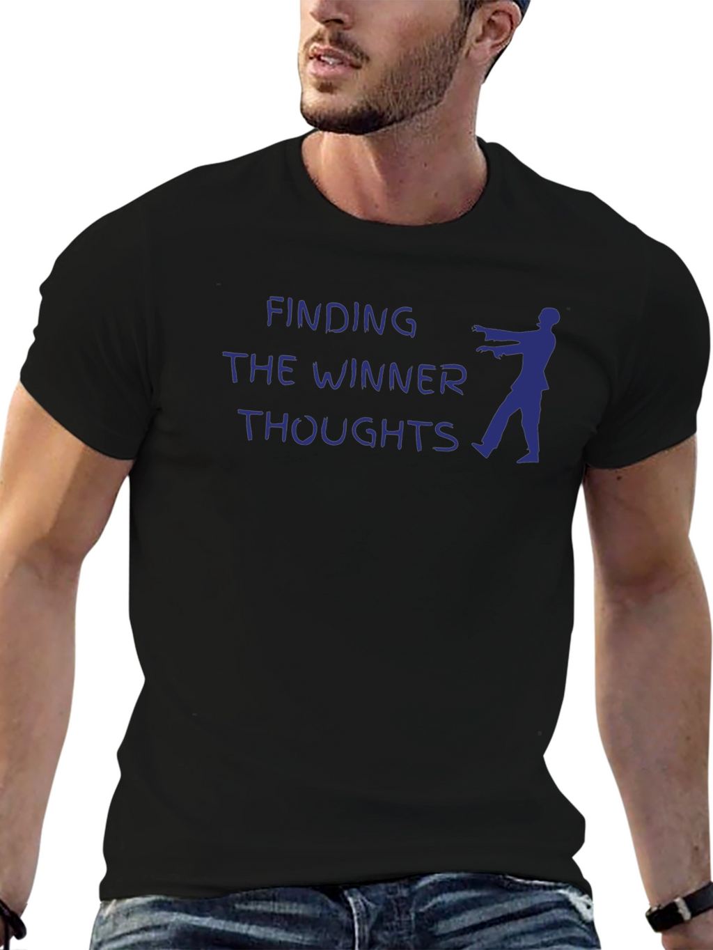 Finding The Winner Thoughts Graphic T-Shirt
