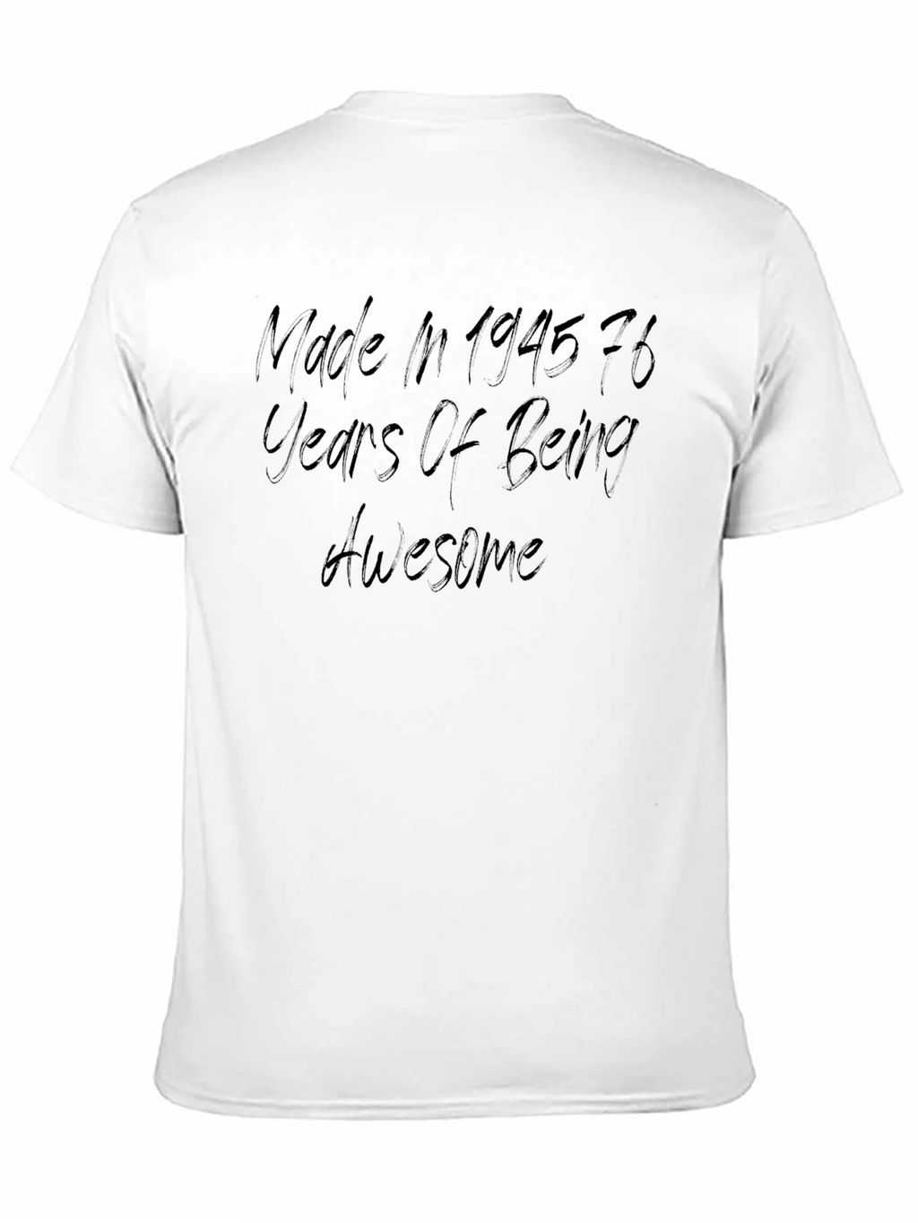 Made In 1945 T-Shirt Birthday Gift Awesome Graphic Tee