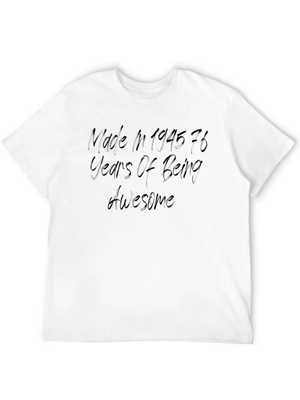 Made In 1945 T-Shirt Birthday Gift Awesome Graphic Tee