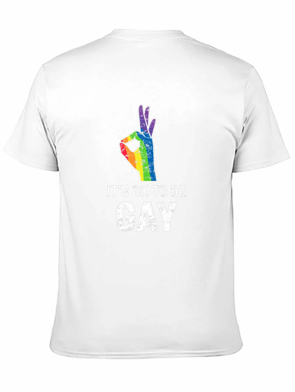 Its Ok To Be Gay T-Shirt Pride LGBTQ