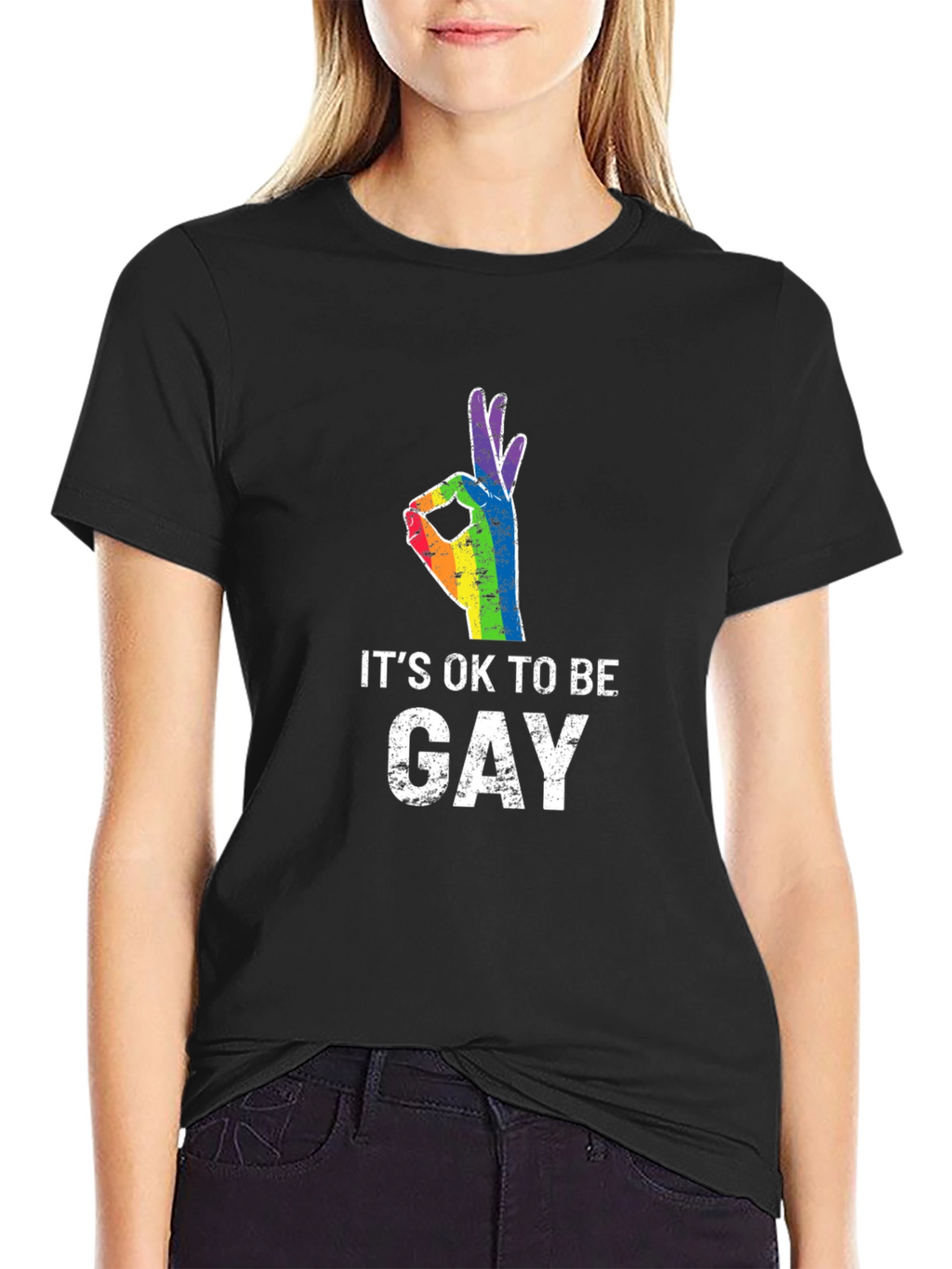 Its Ok To Be Gay T-Shirt Pride LGBTQ