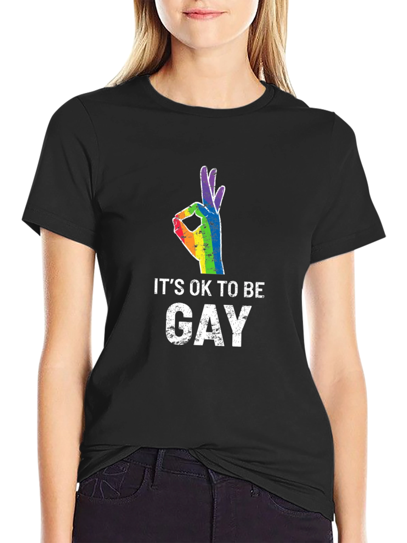 Its Ok To Be Gay T-Shirt Pride LGBTQ