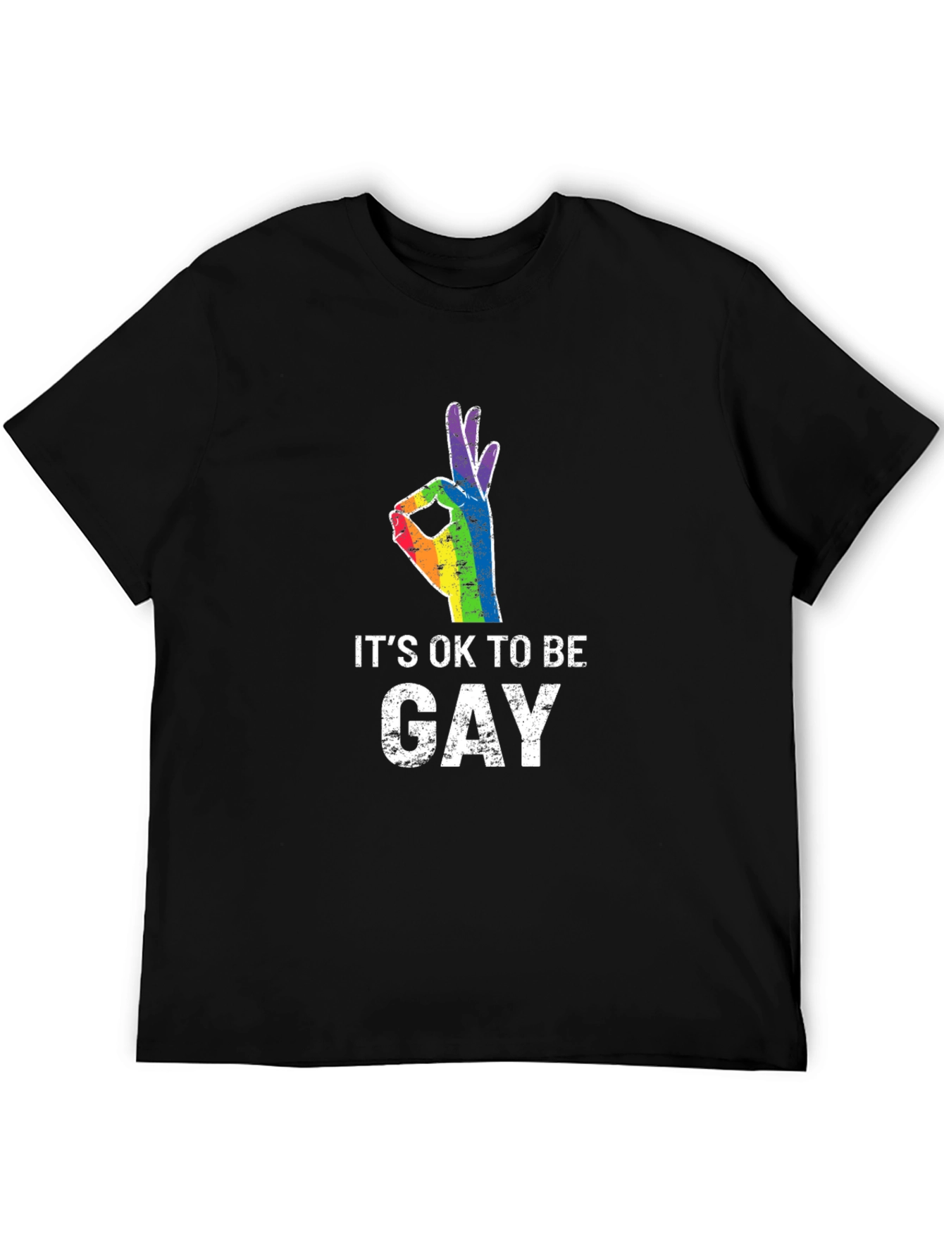 Its Ok To Be Gay T-Shirt Pride LGBTQ