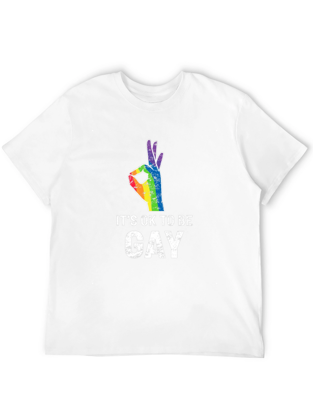 Its Ok To Be Gay T-Shirt Pride LGBTQ