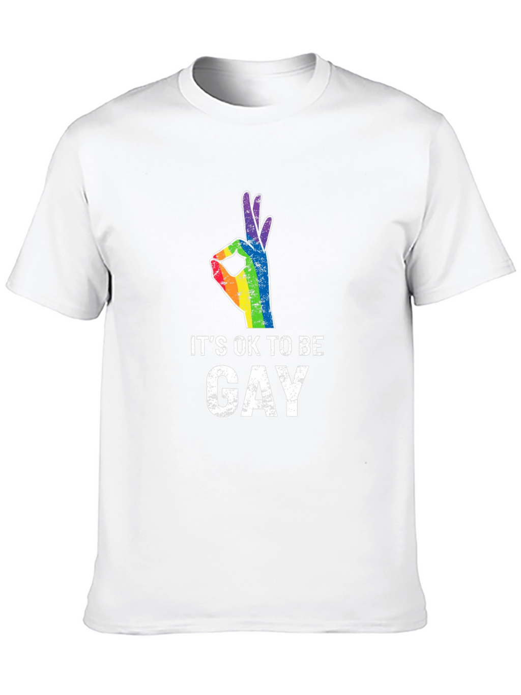 Its Ok To Be Gay T-Shirt Pride LGBTQ