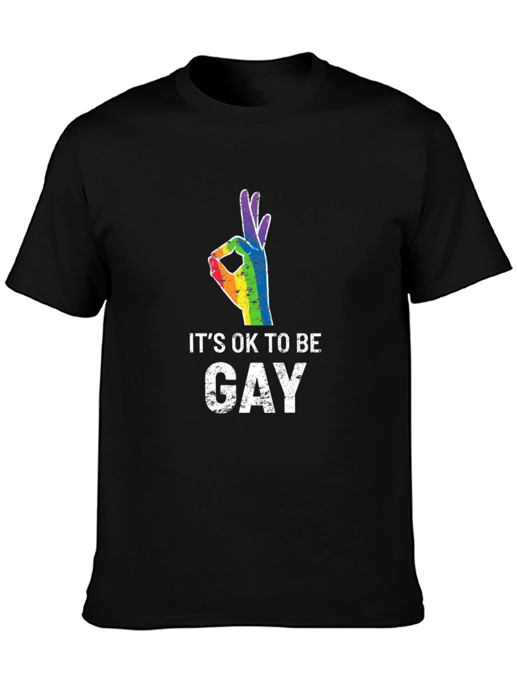 Its Ok To Be Gay T-Shirt Pride LGBTQ