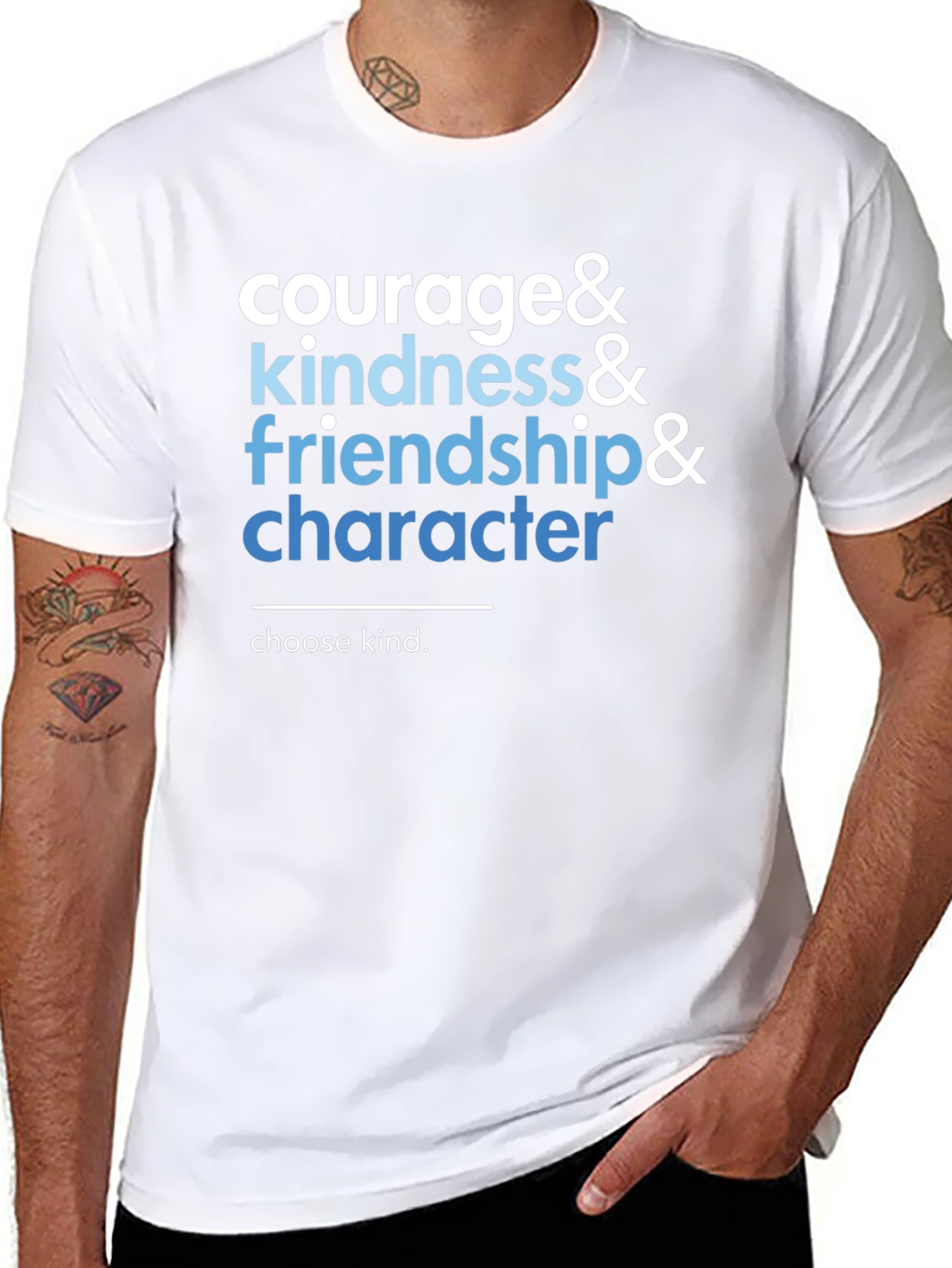 Courage Kindness Character T-Shirt