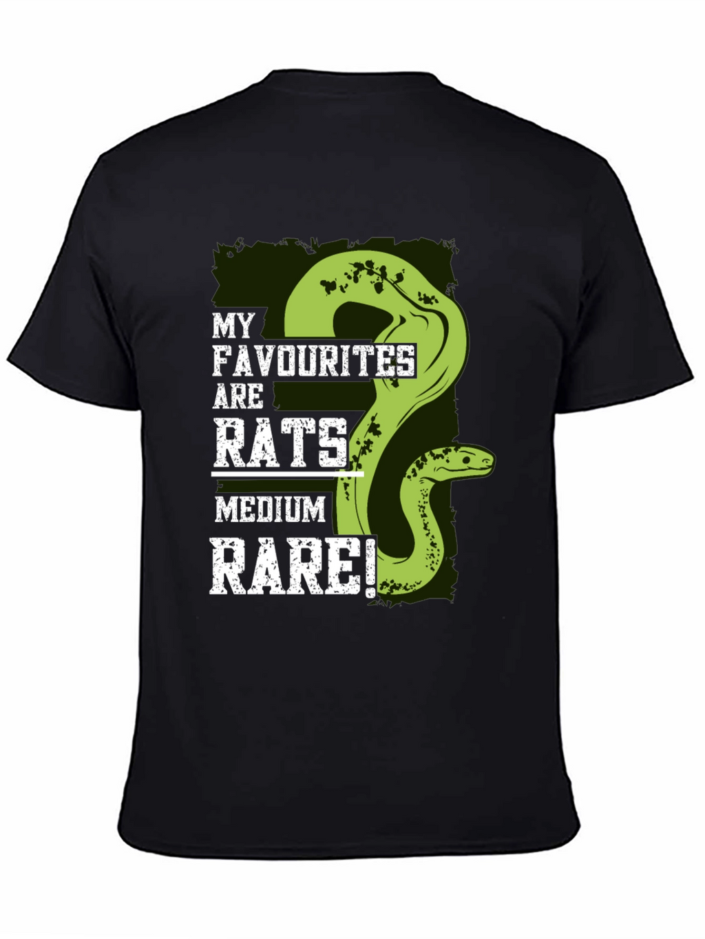 Rats Medium Rare Snake T-Shirt