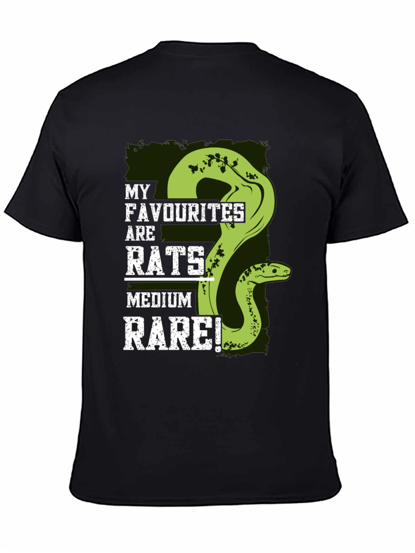 Rats Medium Rare Snake T-Shirt