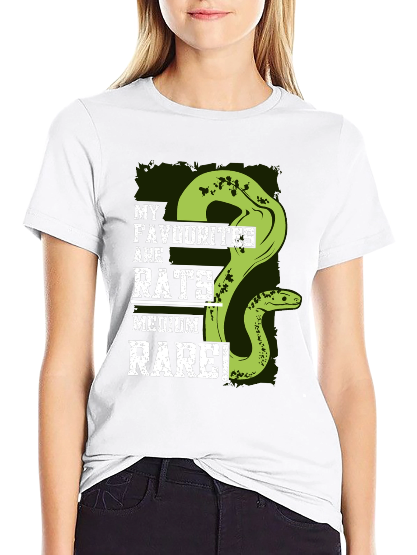 Rats Medium Rare Snake T-Shirt