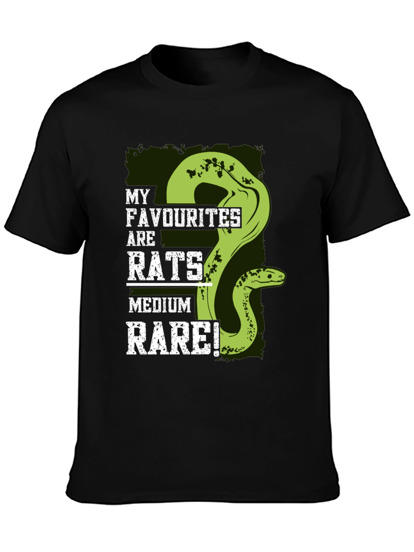 Rats Medium Rare Snake T-Shirt