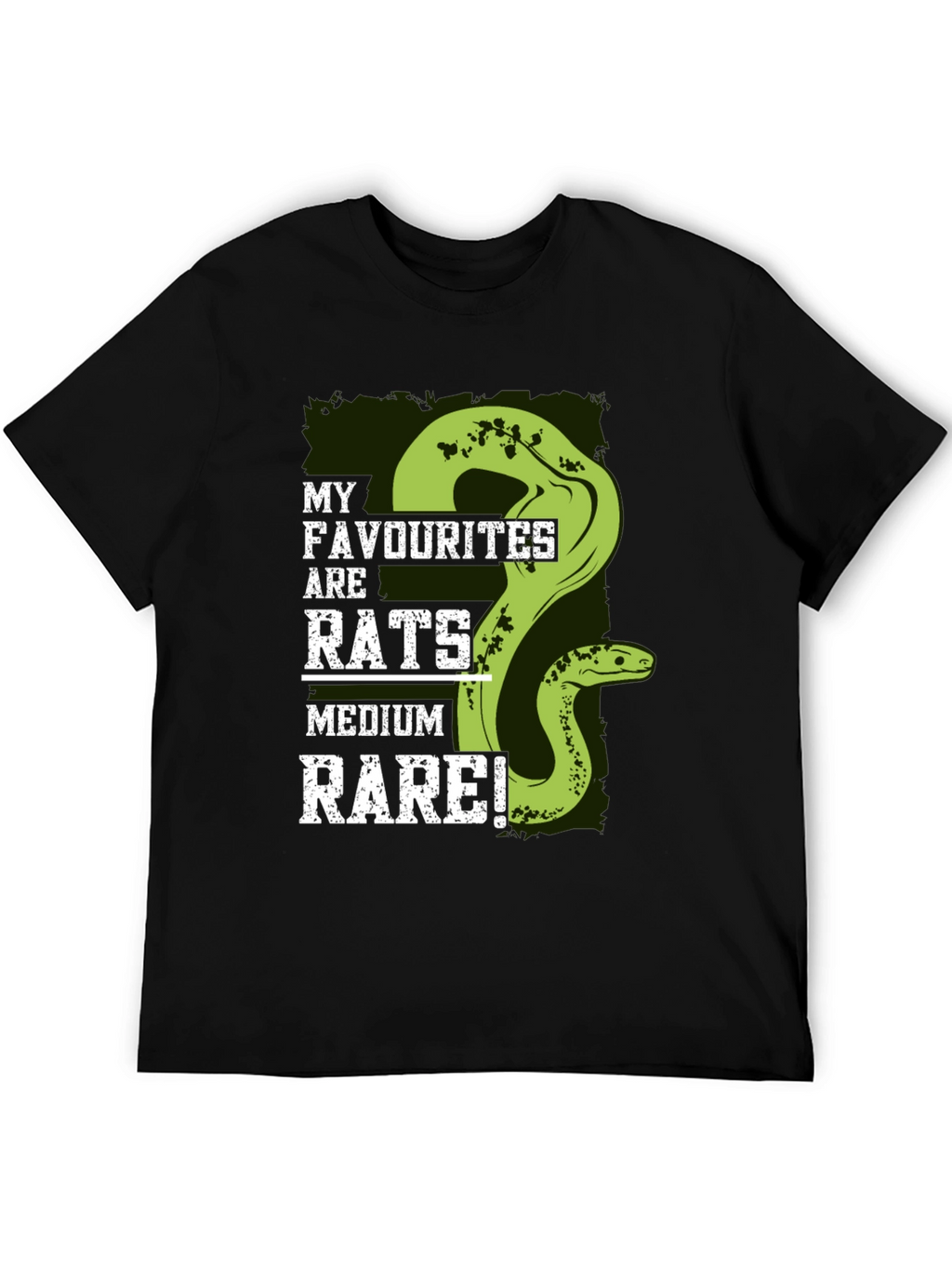 Rats Medium Rare Snake T-Shirt