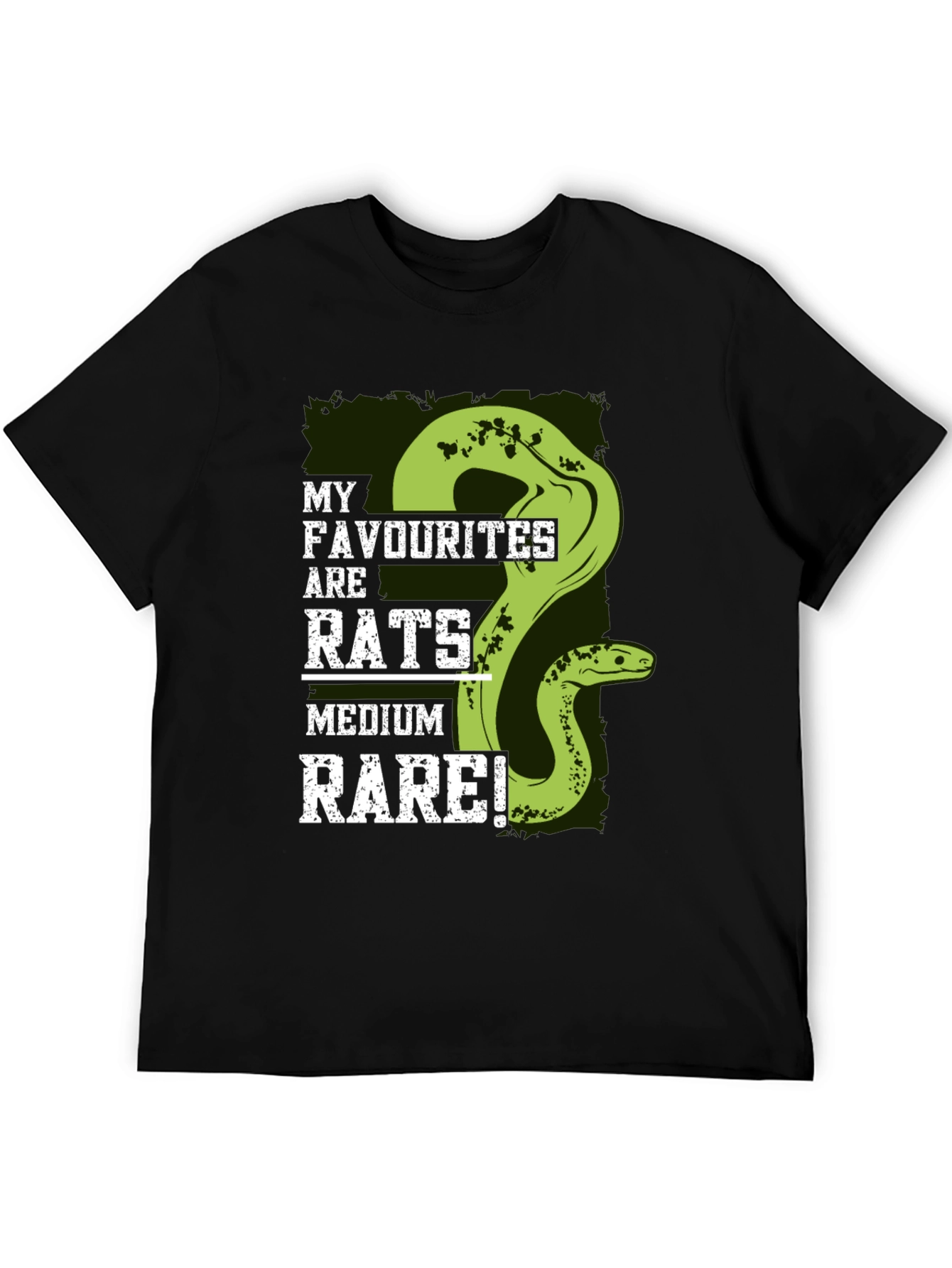 Rats Medium Rare Snake T-Shirt