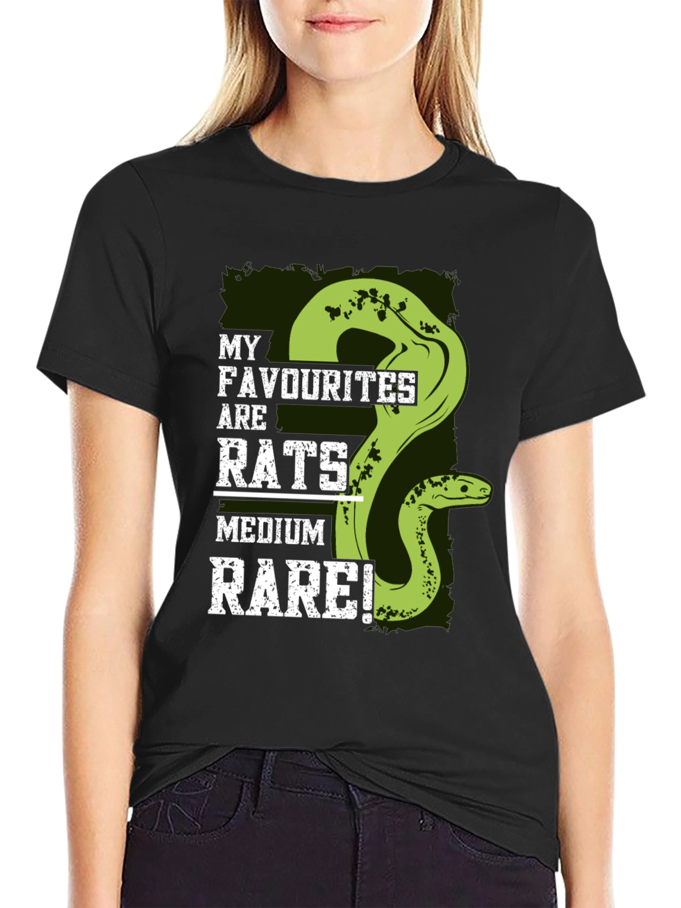 Rats Medium Rare Snake T-Shirt