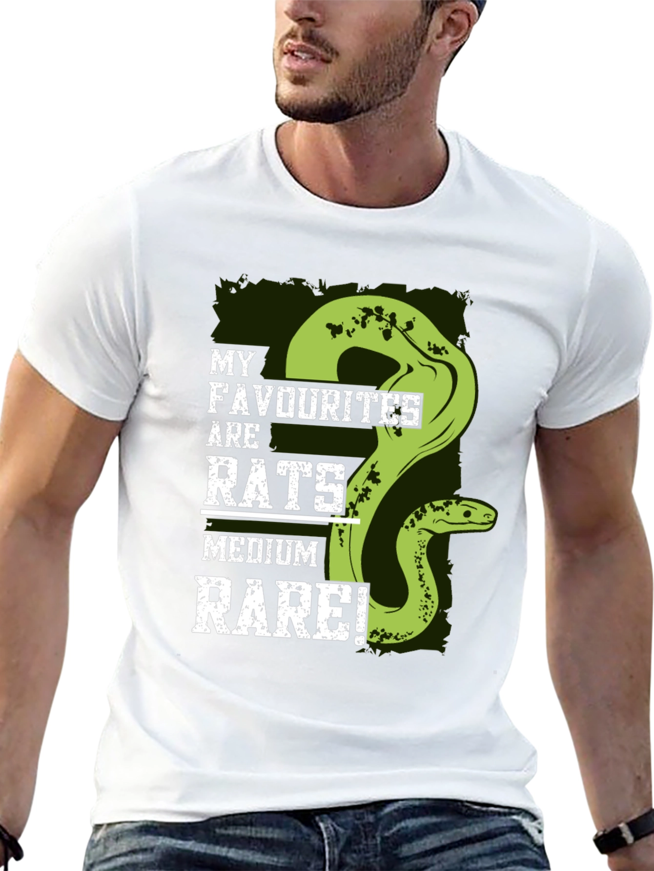 Rats Medium Rare Snake T-Shirt