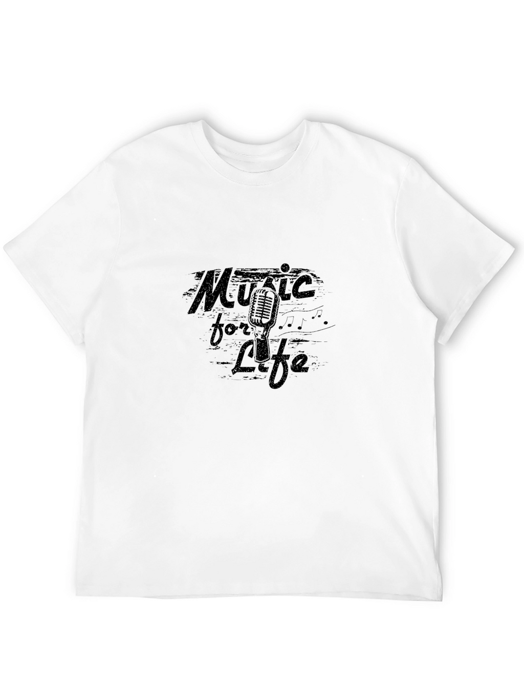Music for Life Graphic T-Shirt