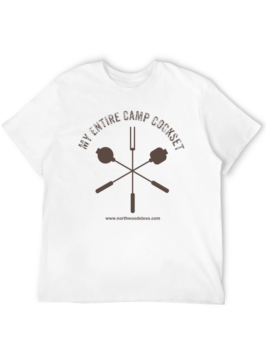 My Entire Camp Cookset Black T-Shirt