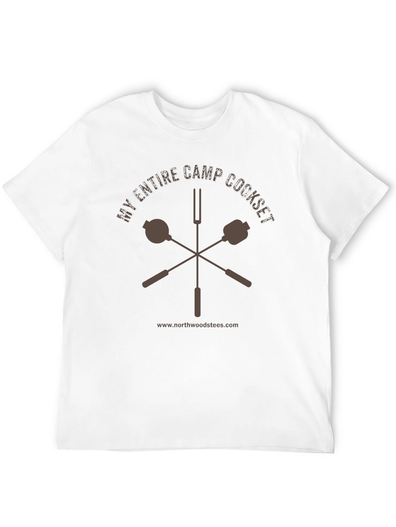 My Entire Camp Cookset Black T-Shirt