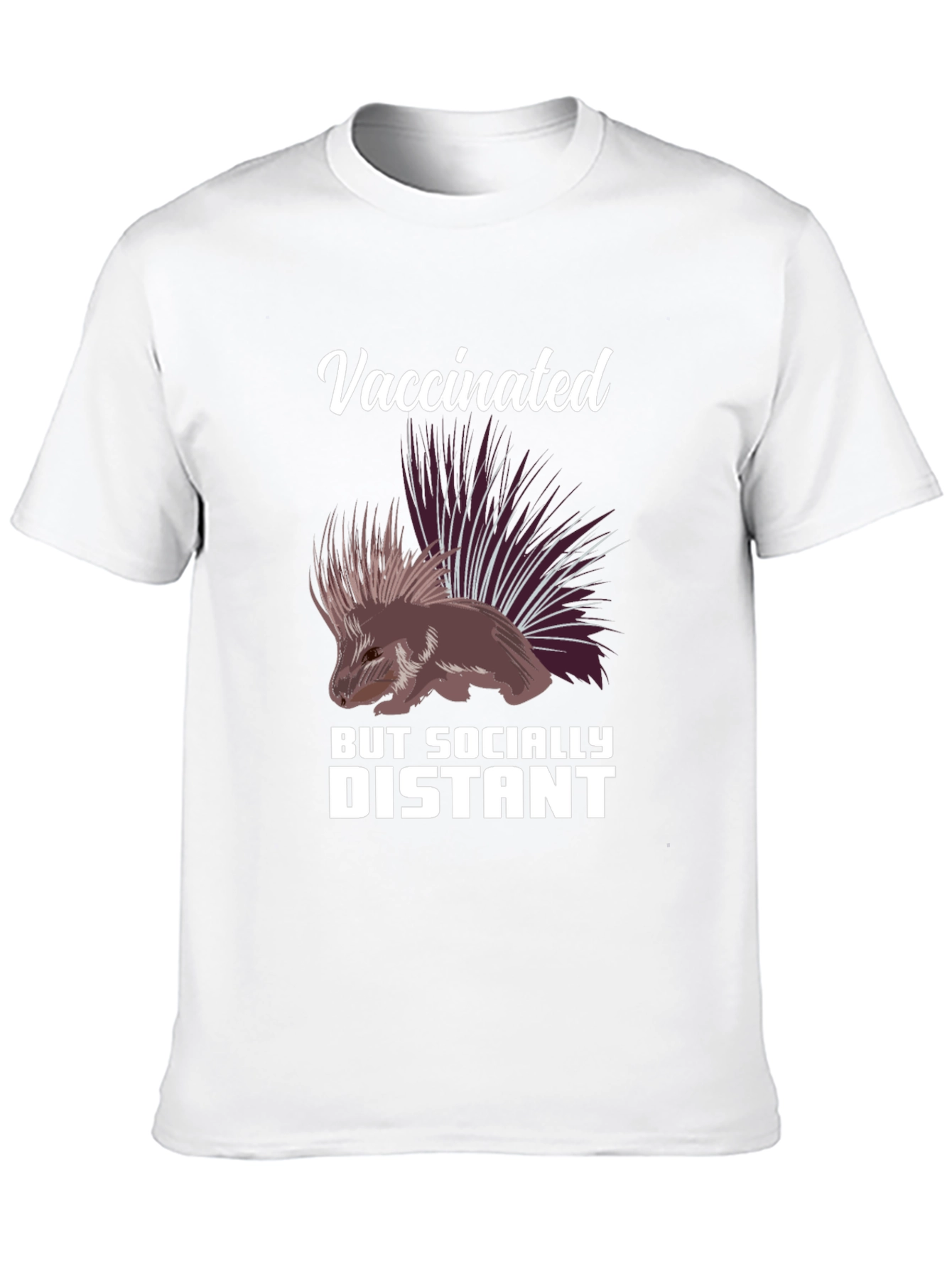 Vaccinated But Socially Distant Graphic Tee