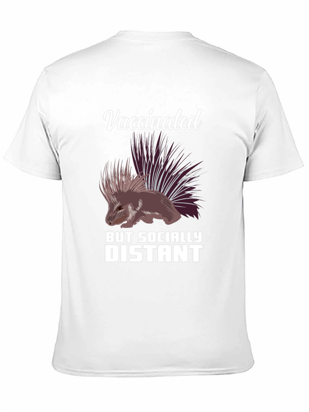 Vaccinated But Socially Distant Graphic Tee