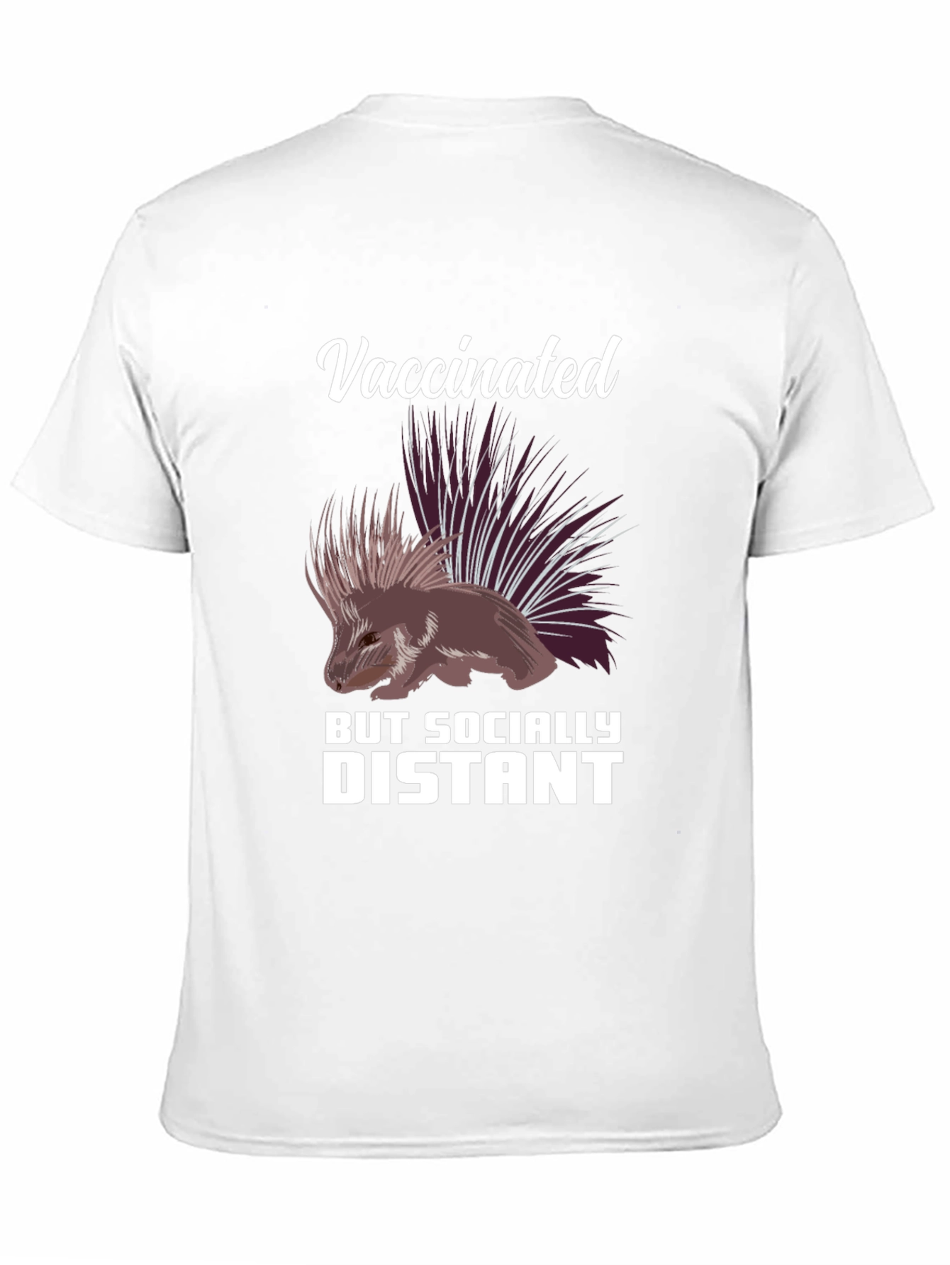 Vaccinated But Socially Distant Graphic Tee